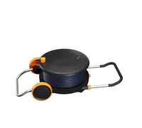 Fiskars Carro portamanguera Waterwheel M, Set de riego todo incluido