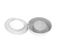 Fiskars Cortador de huevo, Plástico/Acero inoxidable, 13,3 x 12 x 4,2 cm, Functional Form, Blanco, 1016126