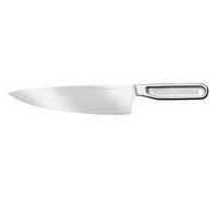 FISKARS Cuchillo de Cocinero All Steel, Grande, Longitud Total: 32,5 cm | Acero al carbono japonés Aichi 1062882
