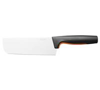 Fiskars Cuchillo para pelar Nakiri, Functional Form, Longitud total: 28 cm, Acero inoxidable japonés/plástico, 1057537