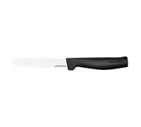 Fiskars Cuchillo de tomate Hard Edge 11 cm, acero inoxidable y plástico, 23,4 cm total