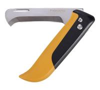 Fiskars Cuchillo plegable para frutas y verduras X-series K80 17,8 cm Acero/Plástico Negro/Naranja