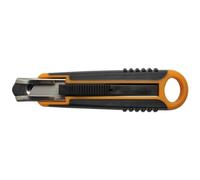 Fiskars Cúter de seguridad, 18 mm, Negro/Naranja, 1004683