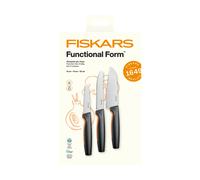 Fiskars Functional Form set de cuchillos favoritos Acero inoxidable. 3 piezas