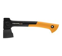 Fiskars Hacha de corte X-series X14 con hoja XS, Negro y Naranja