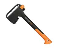 Fiskars Hacha Universal X-series X18 con Hoja S, 445 mm, Negro y Naranja