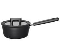 FISKARS Hard Face Cacerola, 1.8 litros, Aluminum | Aluminio/plástico, Color: Negro, 1052226