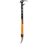 Fiskars Herramienta de demolición IsoCore L, 75,3 cm, 2,6 kg, Negro/Naranja