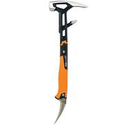 Fiskars Herramienta de demolición IsoCore M, 46,2 cm, 1,38 kg, Negro/Naranja, 1027220