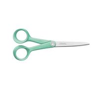 Fiskars Inspiration Tijeras Multiusos de 17 cm, Hechas en Finlandia, Hoja de Acero Inoxidable Afilada Con Precisión, Mango Ergonómico, Aptas Para Lavavajillas, Verde Menta, 1084004