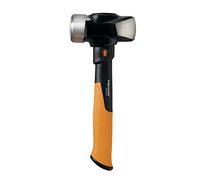 Fiskars IsoCore 750910-1001 - Martillo de palo de 3 libras, 11 pulgadas, naranja/negro, importación de EE. UU