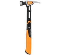 Fiskars IsoCore M, Martillo de encofrador, para clavar clavos, 34 cm