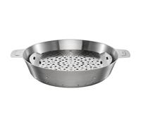 Fiskars Norden Grill Chef Cesta de vapor de acero | Para usar como cesta para barbacoa, Vaporera o colador, Ø 30 cm, Acero inoxidable, 1066431
