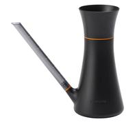 FISKARS Regadera con Tapa, 1,2 litros, se Puede llenar sin Quitar la Tapa | Negro/Naranja, 1071307
