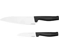 Fiskars Cuchillo de chef y cuchillo de verduras Hard Edge 2 piezas