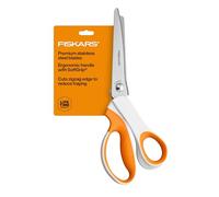 Fiskars SoftGrip Pinking Shears, Fabric Scissors with Ergonomic Handle, Zig Zag Edge and Stainless Steel Blades