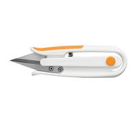 Fiskars Tijeras cortahilos Softgrip 12,7 cm acero inoxidable ambidiestras blanco 1070023