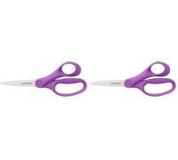 Fiskars Tijeras escolares, Tijeras para niños a partir de 12 años (Paquete de 2)