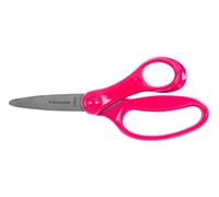 Fiskars Tijeras infantiles, Tijeras para niños grandes de 8 a 11 años | Para niños grandes de 8 a 11 años, diestros, longitud 15 cm, rosa, 1067851