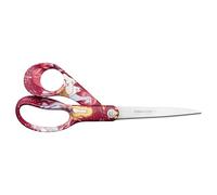 Fiskars Tijeras multiusos con diseño de Mumin, Para diestros, Longitud: 21 cm, Hojas de acero inoxidable, Festive Moments, 1080088