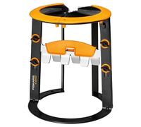 FISKARS X-Series Cortadora de leña L | Cortadora de leña Segura y Manual para Troncos de hasta Ø 12 cm, Incluye Bolsa, Negro/Naranja, 1079156