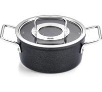 Fissler Olla Adamant ADAM0ANT 18 cm Antiadherente Tapa de vidrio Inducción negra