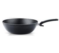 Fissler Adamant Sartén Wok de Aluminio (5,2 L y 30 cm de Diámetro) Revestida, Sartén Asiática Grande, Borde Alto, Antiadherente, Inducción