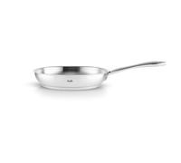 Fissler Sartén de acero inoxidable Catania 24 cm, sin recubrimiento, apta para inducción
