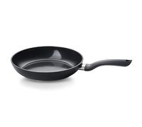 Fissler Essential Black - Sartén con revestimiento de aluminio (28 cm, revestimiento de cerámica, sin PFAS/PTFE, inducción), color negro
