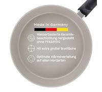 Fissler issler Ceratal Comfort Sartén de Aluminio Libre de Pfas/Ptfe, con Revestimiento Cerámico, Diámetro de 20 cm, Sartén Cerámica Antiadherente, Inducción