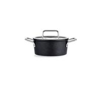 FISSLER Olla con tapa de gas ADAM0ANT 18cm/2l Antiadherente/Negro negro