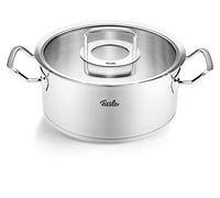 Fissler Cacerola Original-Profi Collection 4,6 L 24 cm Acero inoxidable Tapa de vidrio Inducción