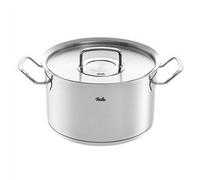 Fissler Original-Profi Collection Olla de 10,0 L y 28 cm de diámetro, acero inoxidable, con tapa de metal, escala de medición interior, inducción