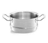 Fissler Vaporera Original-Profi Collection – acero inox. Ø 20 cm, cestillo perforado, inducción