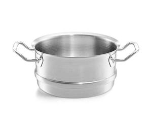 Fissler Original-Profi Collection Vaporera de acero inoxidable, diámetro de 20 cm, accesorio para olla de cocción al vapor, cestillo perforado, inducción
