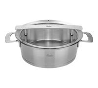 Fissler Olla para asados Phi Collection con tapa de vidrio 24 cm 3,9 L