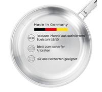 Fissler Sartén Pure Collection 28 cm – Acero inoxidable plateado