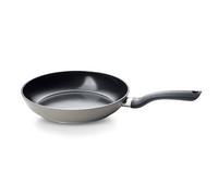 Fissler Sartén Essential Grey-Black con revestimiento de aluminio (28 cm) con revestimiento de cerámica, fabricada sin PFAS/PTFE, inducción, fabricada en Alemania