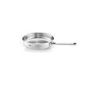 Fissler Original-Profi Collection Sartén de Acero Inoxidable, 24 cm de Diámetro, Sartén Sin Revestimiento con Escala de Medición Integrada, Inducción, Sin Novogrill