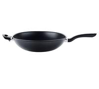 Fissler Wok Cenit, Negro, 32 cm de Diámetro, Sin Inducción