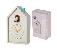 Fisura - Despertador Cuco casita Multicolor, Despertador analógico Original, de Agujas con botón de Snooze y luz. 3 Pilas AA (no Incluidas)