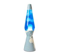 Fisura - Lámpara de lava bullet en diferentes colores. Lámpara efecto relajante. Con bombilla de repuesto. 11,5 cm x 11,5 cm x 40 cm. Mundo