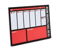 Fisura - Planificador semanal A4 “f*ck off”. Planner sin fecha de escritorio. Bloc organizador de semanas. Planning de escritorio original. Regalo original.