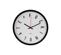 Fisura Reloj de Pared, Blanco, Talla única