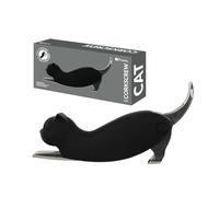 Fisura - Sacacorchos original “gato”. Sacacorchos de acero inoxidable con cuchilla corta cápsulas. Abridor de vino divertido. Abridor de cerveza para regalo.