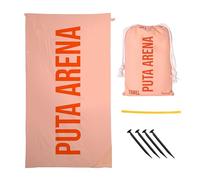 Fisura - Toalla de Playa Grande “P*ta Arena”. Toalla de Microfibra Ligera para Piscina, Playa, Camping o Picnic. Anti Arena. Secado rápido. Regalo Original. 180 x 100 cm