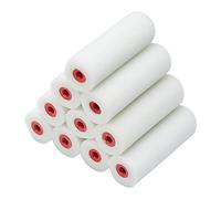 Fit For The Job Paquete de 10 mini rodillos de espuma de 4 pulgadas para pintura de bricolaje con pinturas brillantes y satinadas, 4 "100 mm