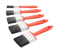 Fit For The Job - Pincel de Pintura de 5 Piezas para Pintar con emulsión, Pinturas Brillantes y satinadas en Pinceles de 0,5", 1", 1,5", 2" y 2,5"