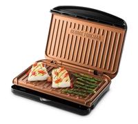 Fit grill copper medium george foreman 25811-56 - 2 en 1 - almacenamie