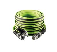 FITT FORCE 25 m, Manguera de Agua para Riego de Jardín, Ligera, Resistente y Compacta, para Uso Intensivo, con Lanza, color Lime, -43% CO2e